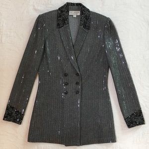 St. John’s sparkly evening jacket